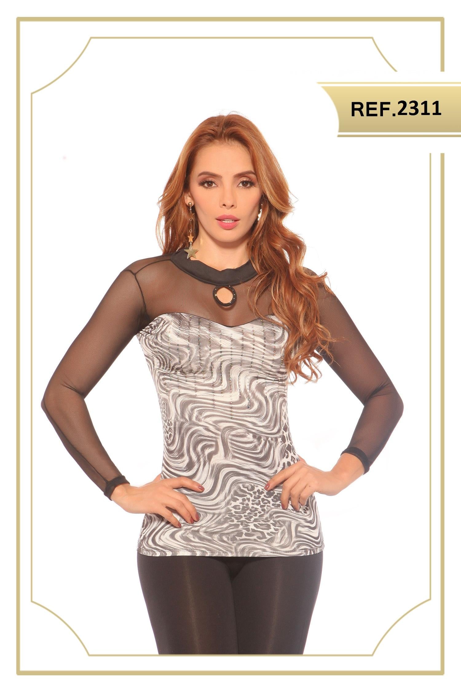 Ref. 030 -2311 Blusa Ceñida Colombiana