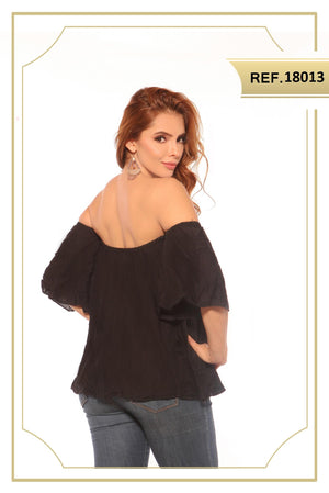 Ref. 004 -18013 BLUSA DAMA COLOMBIANA - Ropa Colombiana