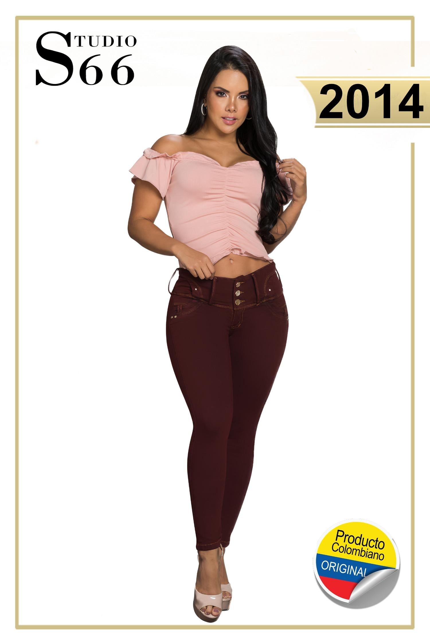 Ref. 061 -2014 Jean Push Up de Moda Hecho en Colombia - Ropa Colombiana