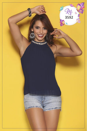 Ref. 015 -3592 Blusa Sexy - Ropa Colombiana