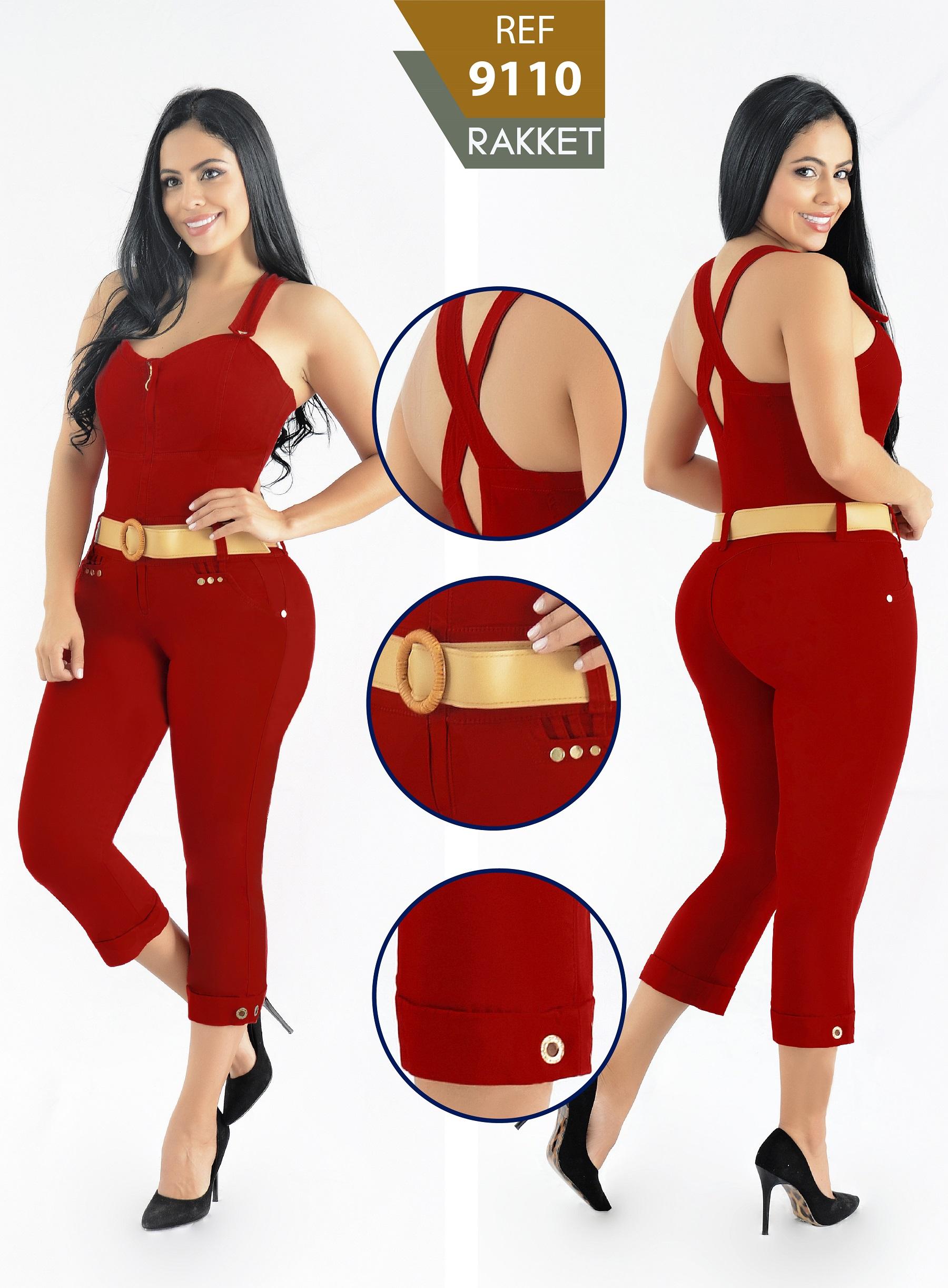 Ref. 006 -9110 Short jumpsuit in Colombian jeans