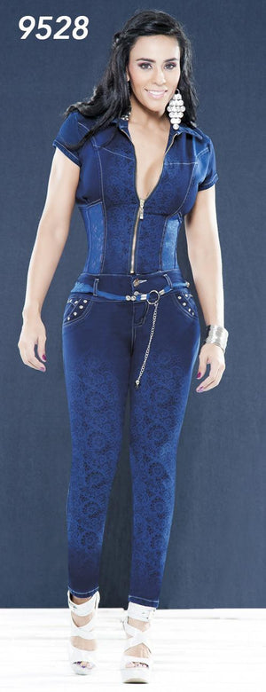 Ref. 001 -9528 Enterizo Diseño Delicado y Sofisticado - Ropa Colombiana