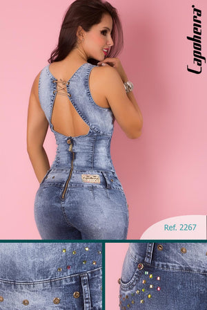 Ref. 006 -2267 ENTERIZO LEVANTA COLA - Ropa Colombiana
