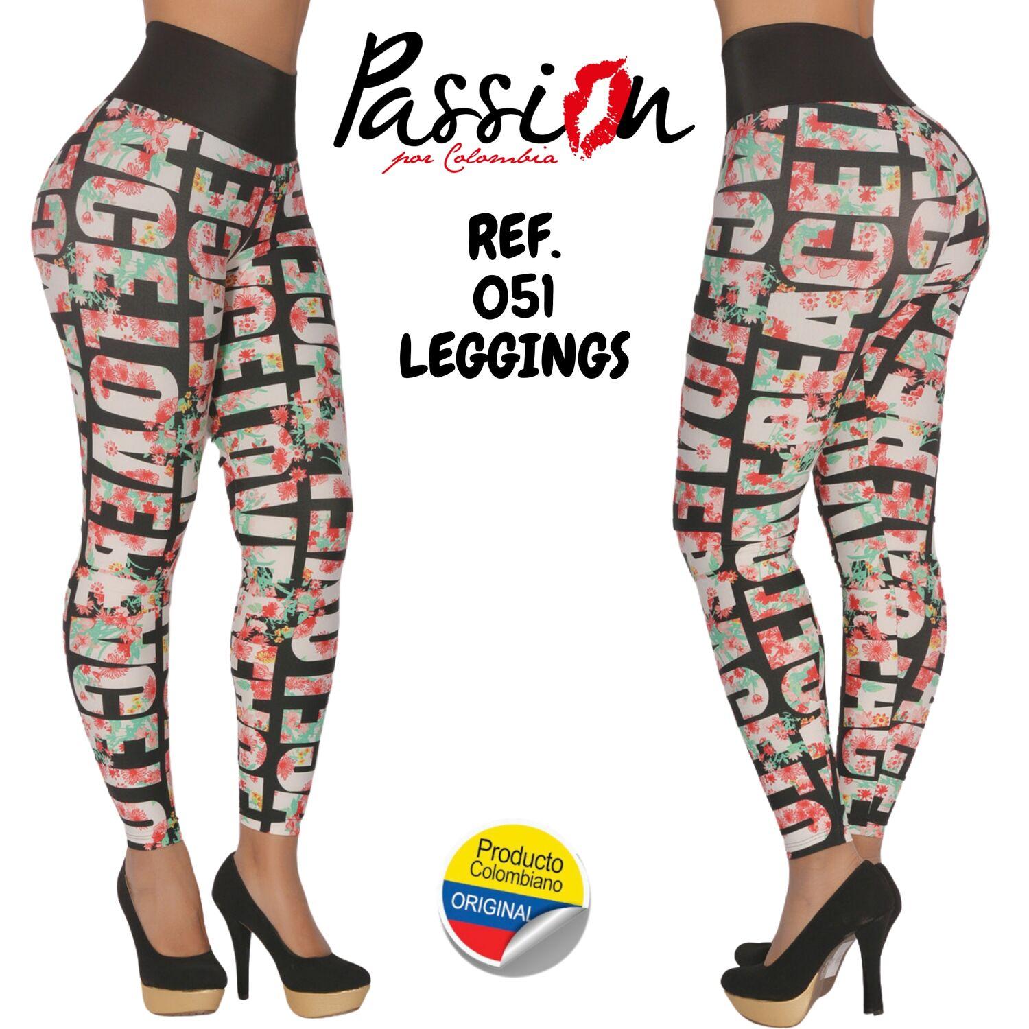 Ref. 008 -051 LEGGINS DAMA LEVANTA COLA - Ropa Colombiana