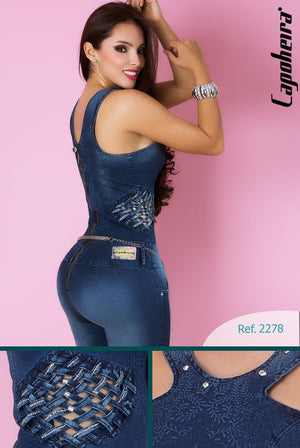 Ref. 006 -2278 ENTERIZO LEVANTA COLA - Ropa Colombiana