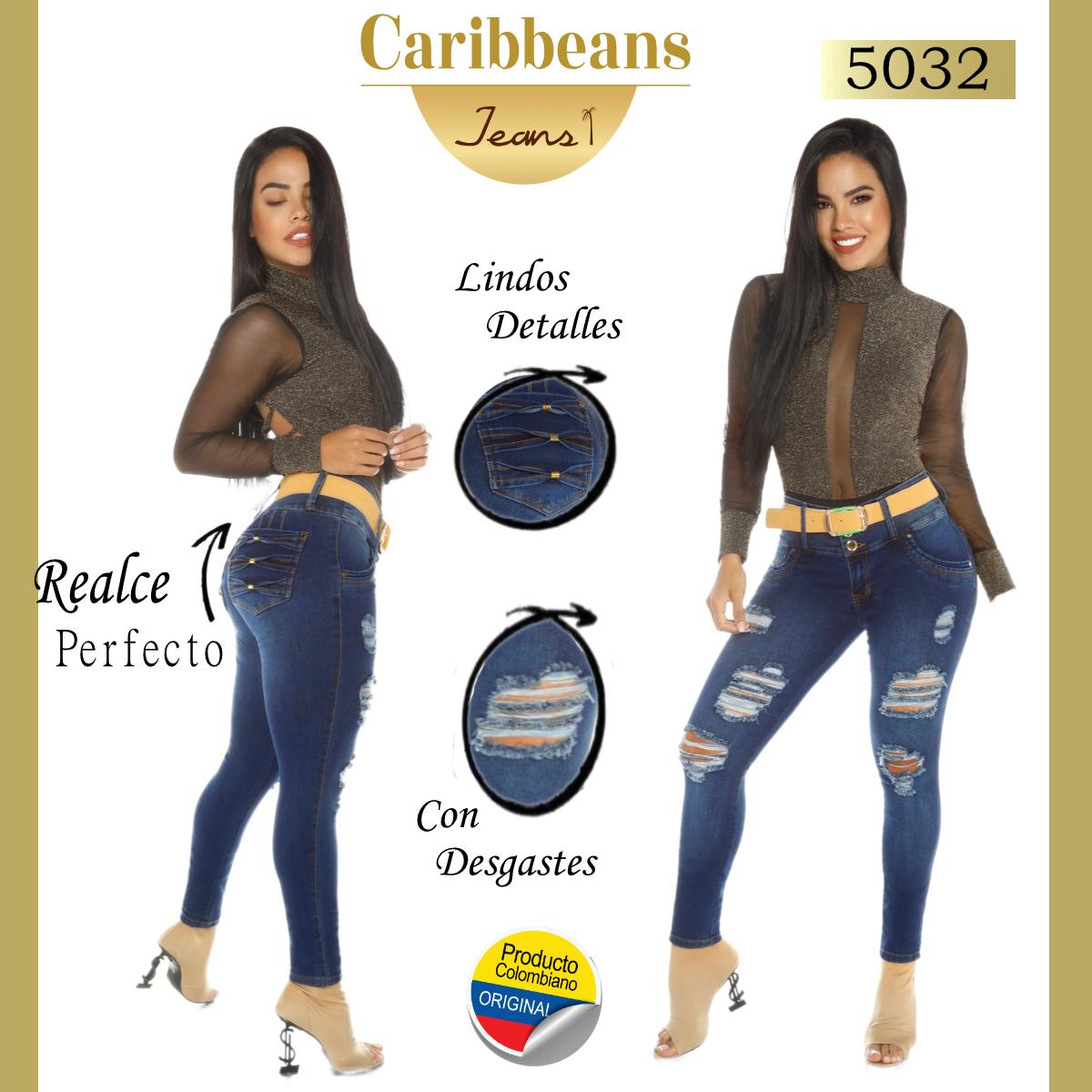 Ref. 041 -CB5032 Jean levanta cola colombiano