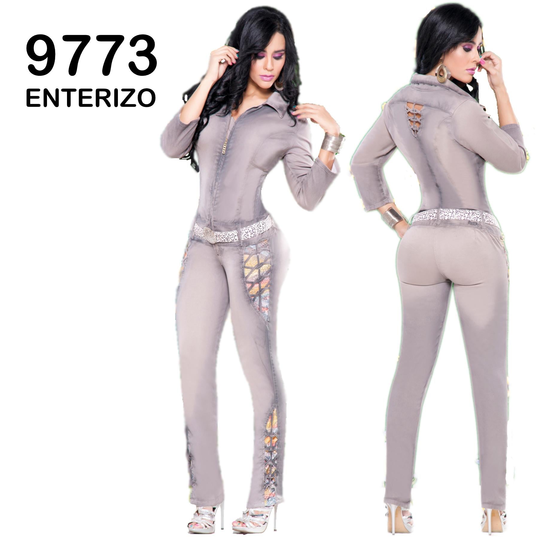 Ref. 001 -9773 Enterizo Levanta cola Cheviotto - Ropa Colombiana