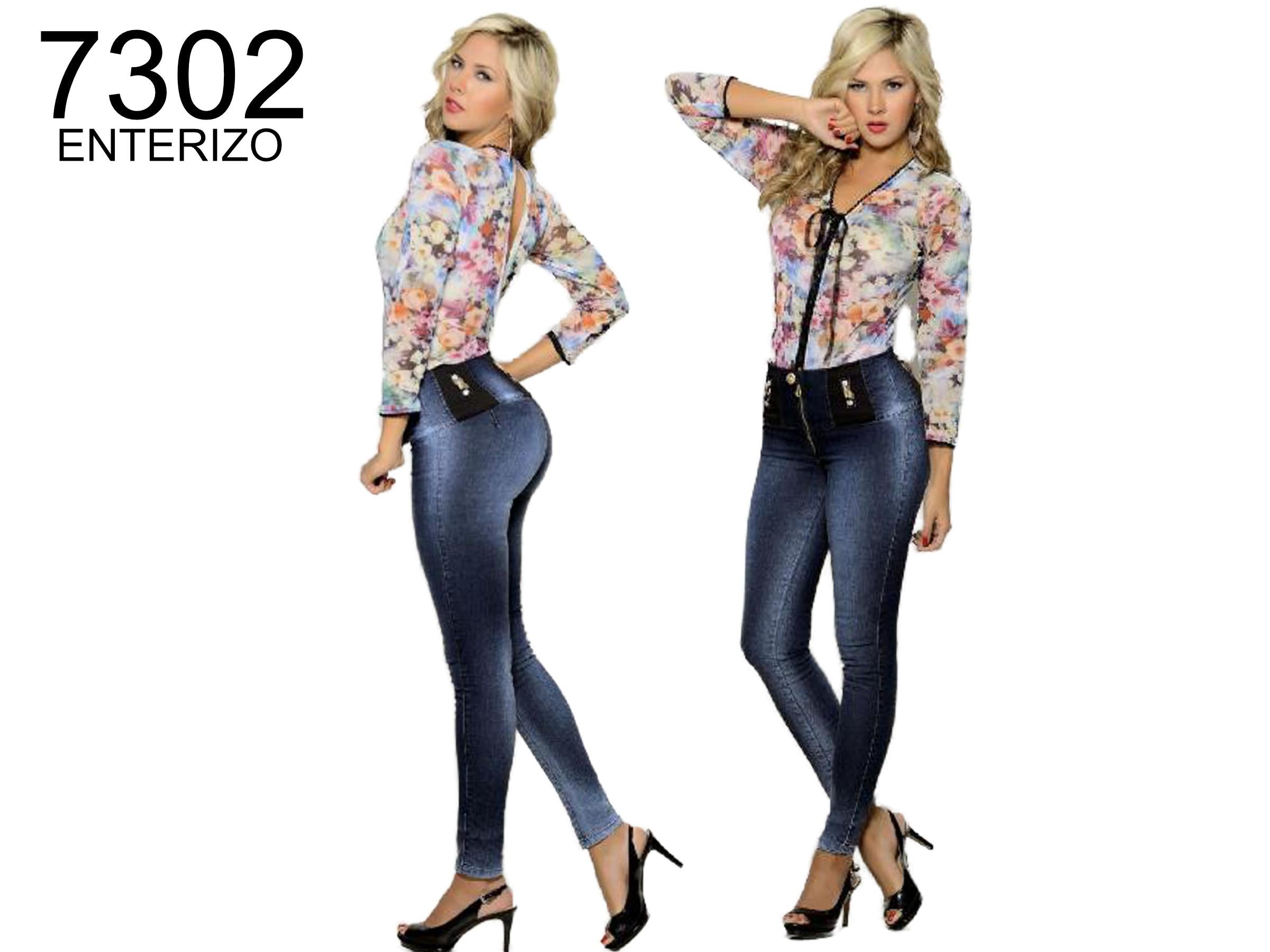 Ref. 030 -7302 Enterizo de Moda Passion - Ropa Colombiana