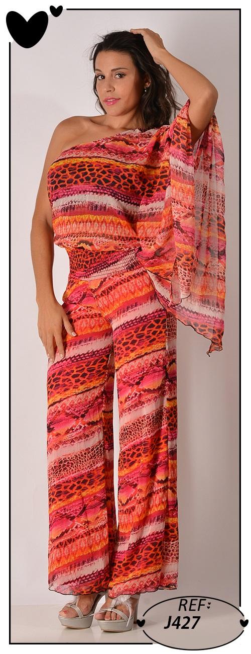 Ref. 003 -J427 Precioso enterizo Largo - Ropa Colombiana