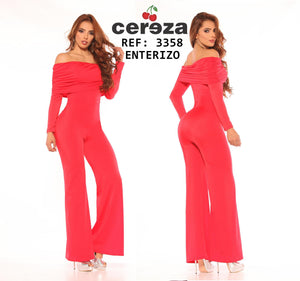 Ref. 004 -3358 Enterizo Colombiano de fiesta - Ropa Colombiana