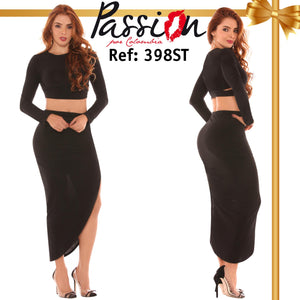 Ref. 003 -398ST Conjunto Sexy Falda Especial - Ropa Colombiana