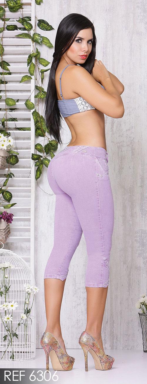 Ref. 001 -6306 Capri Colombiano Levantacola - Ropa Colombiana