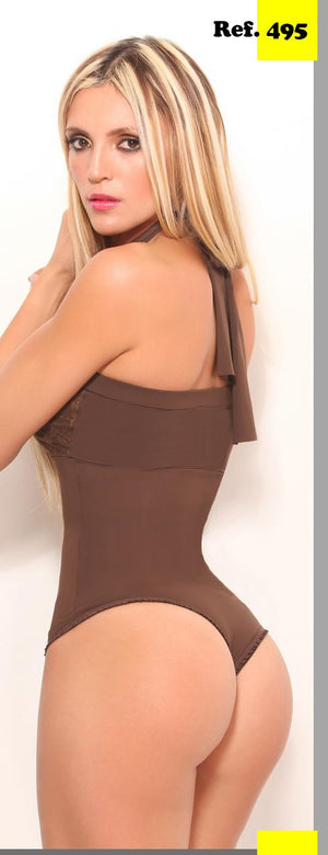 Ref. 008 -495APLIQUE Bodys Sexys Latex - Ropa Colombiana