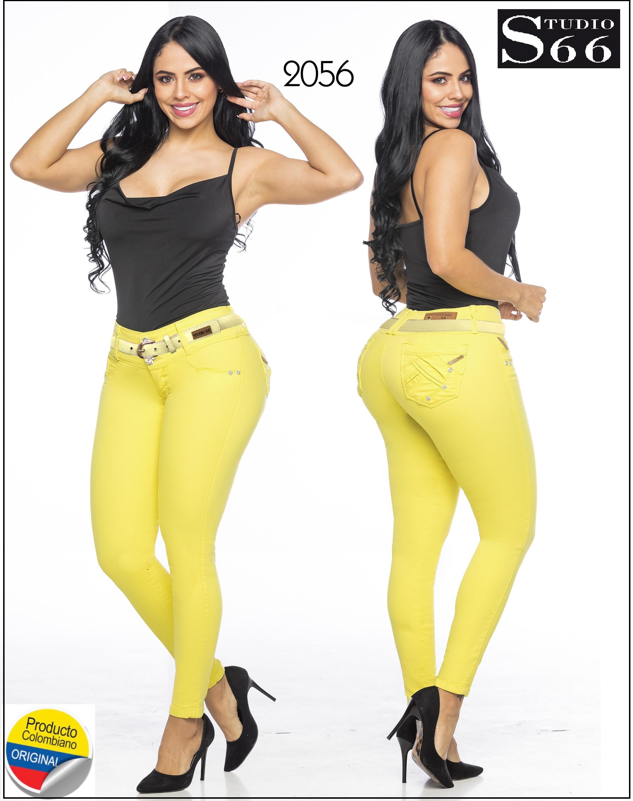 Ref. 061 -2056 Jean Levantacola Colombiano - Ropa Colombiana