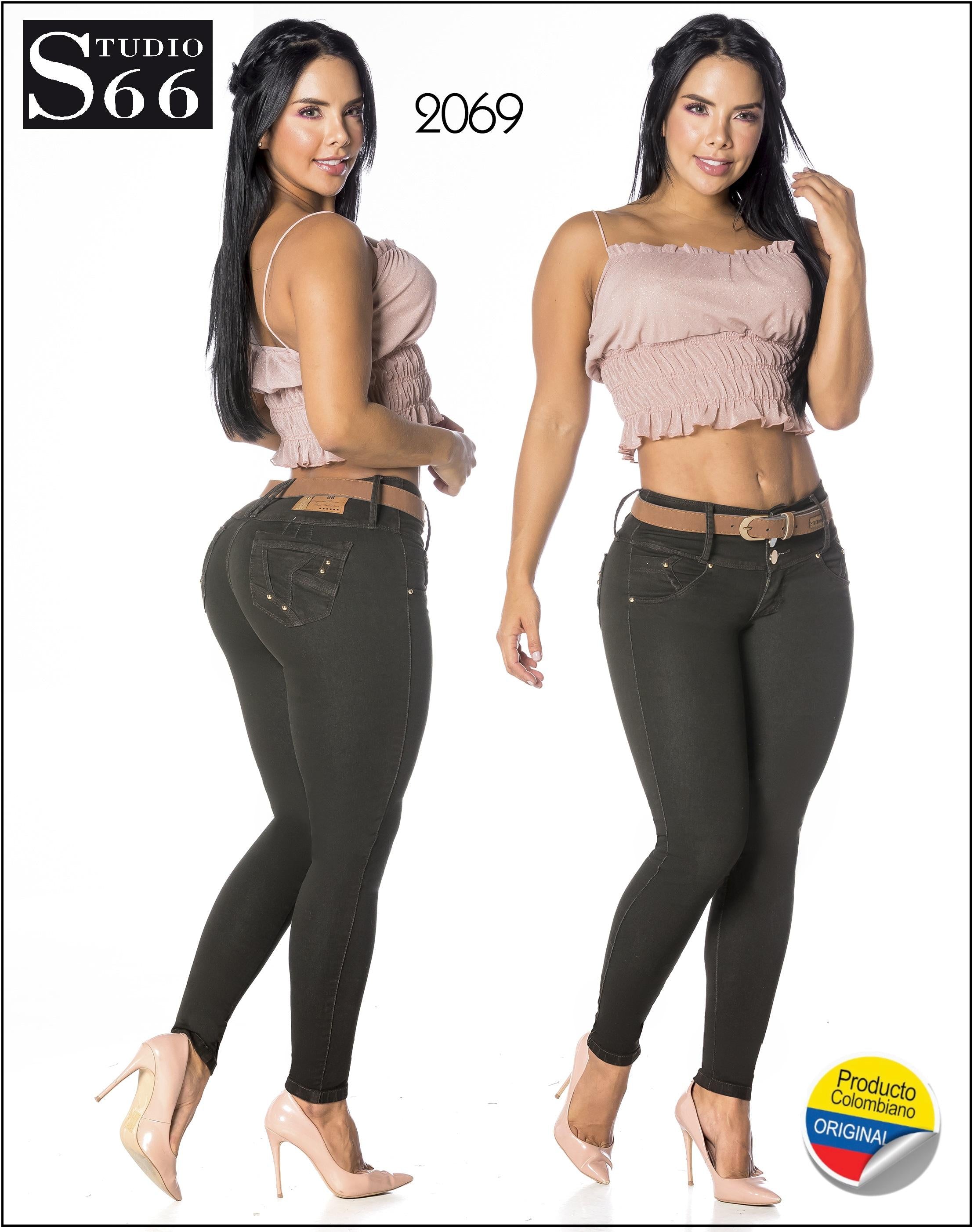 Ref. 061 -2069 Jean Levantacola - Ropa Colombiana