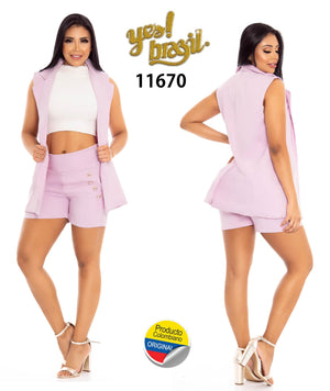 Ref. 018 -11670 Conjunto Colombiano Yes brazil - Ropa Colombiana