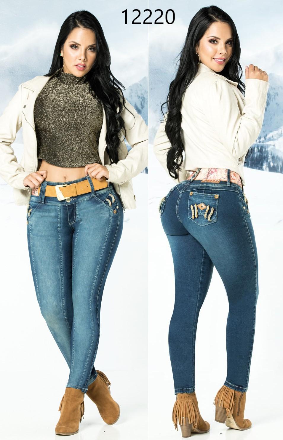 Ref. 001 -12220 Jean Levantacola - Ropa Colombiana