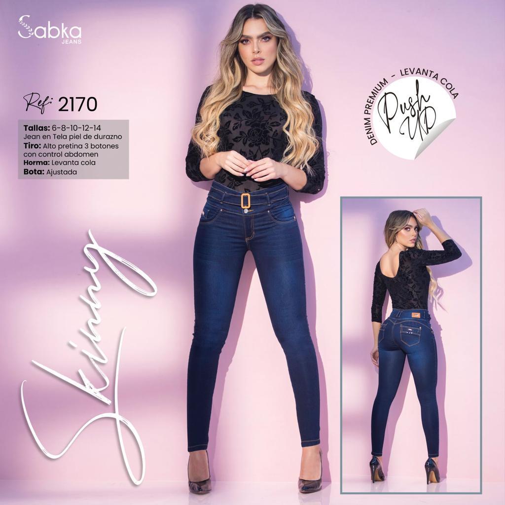 Ref. 069 -SK-2170 Jean levantacola colombiano - Ropa Colombiana