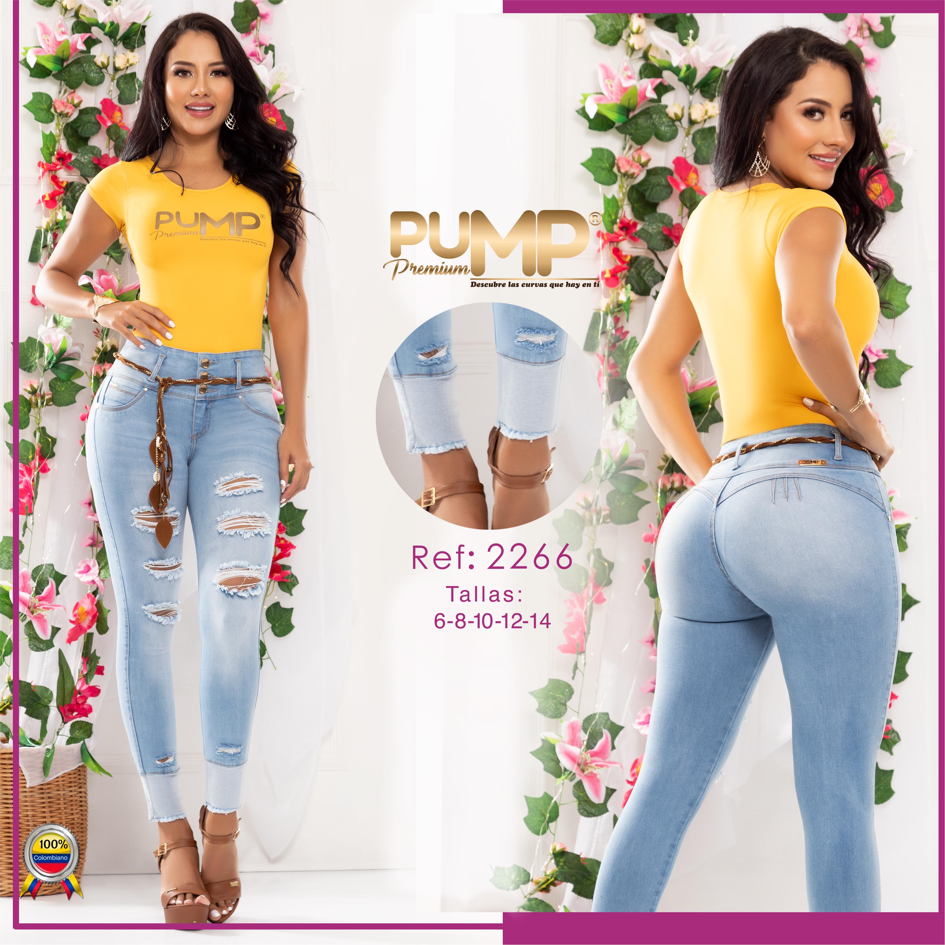 Ref. 063 -P2266 Jean colombiano levantacola - Ropa Colombiana
