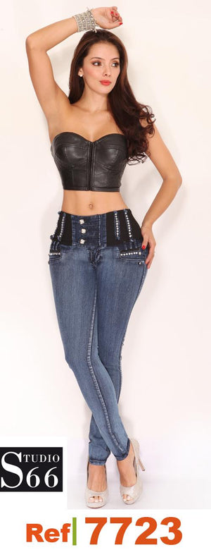 Ref. 006 -7723 Jean Seductor y Sexy - Ropa Colombiana