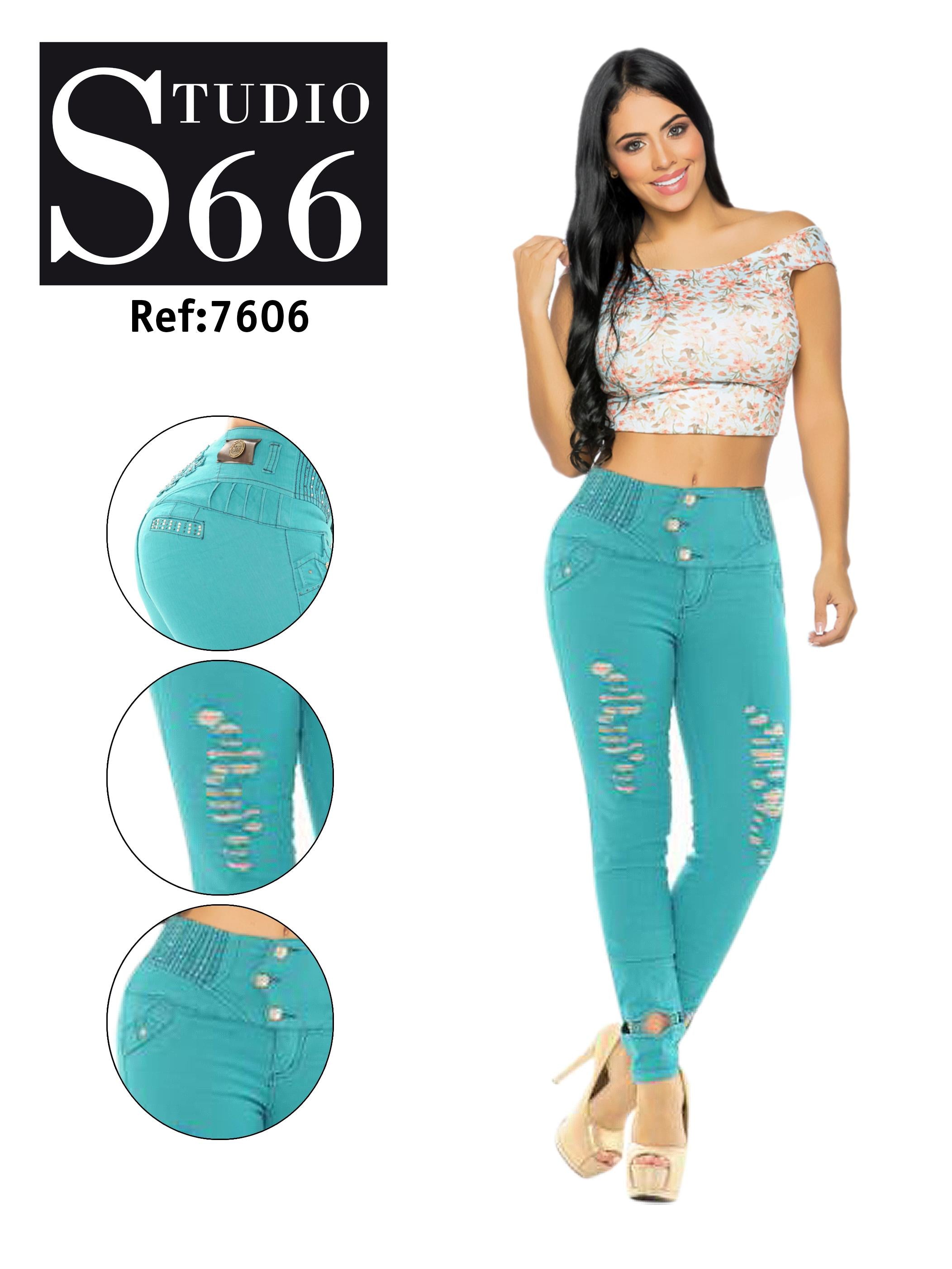 Ref. 014 -7606 Jean Cautivador - Ropa Colombiana