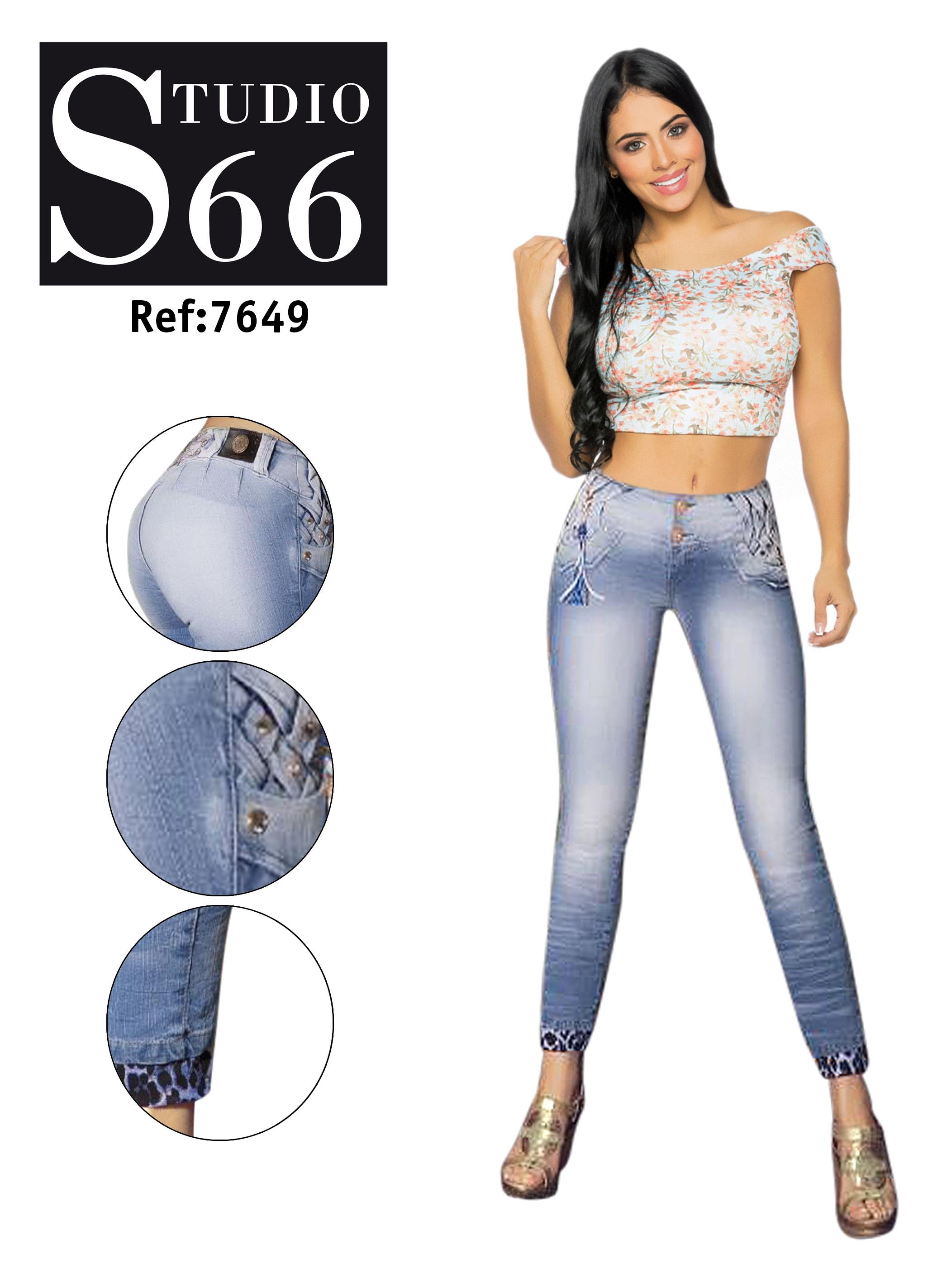 Ref. 014 -7649 Jean Belleza Inmensa - Ropa Colombiana