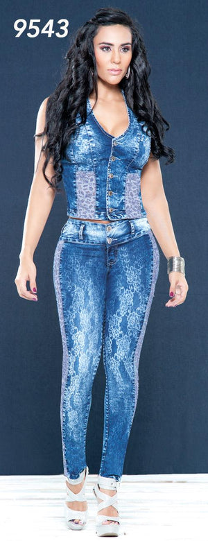 Ref. 001 -9543 Conjunto Sexy Toda Ocasión - Ropa Colombiana