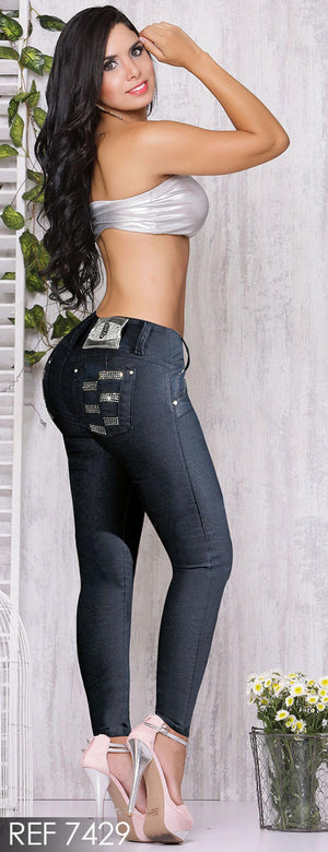 Ref. 001 -7429 Jean Dama Formal - Ropa Colombiana