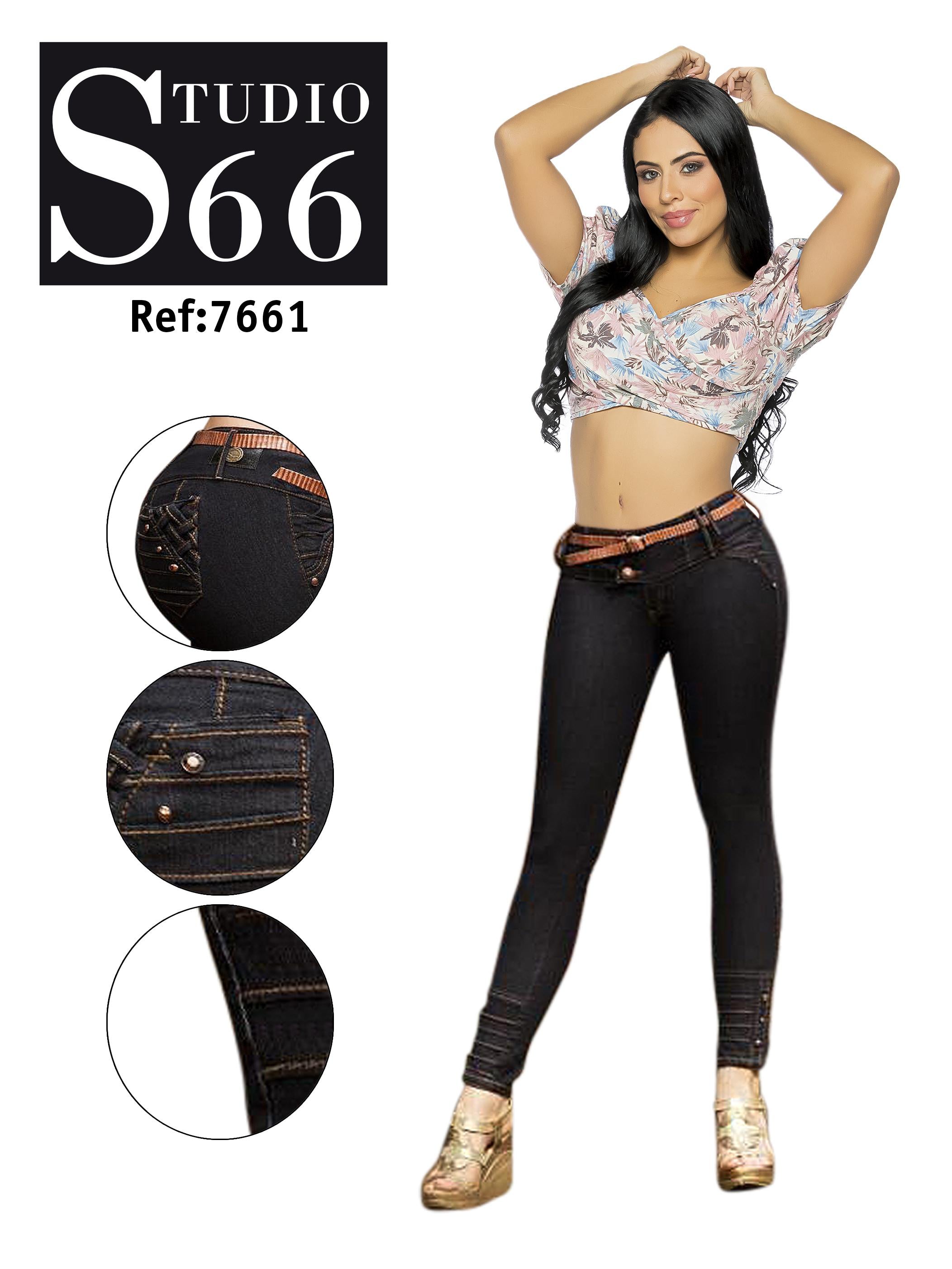 Ref. 014 -7661 Jean Contorno Perfecto - Ropa Colombiana