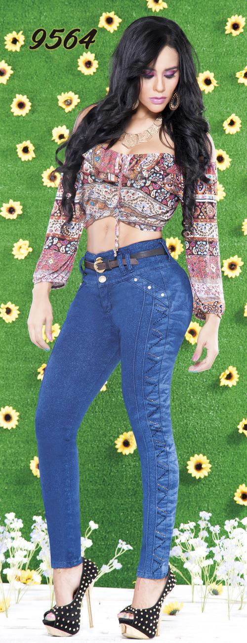 Ref. 001 -9564 Pantalon Levata cola Colombiano - Ropa Colombiana