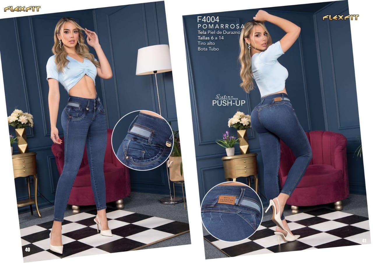 Ref. 25441 -F4004 POMAROSA Oferta Jean levantacola colombiano - Ropa Colombiana