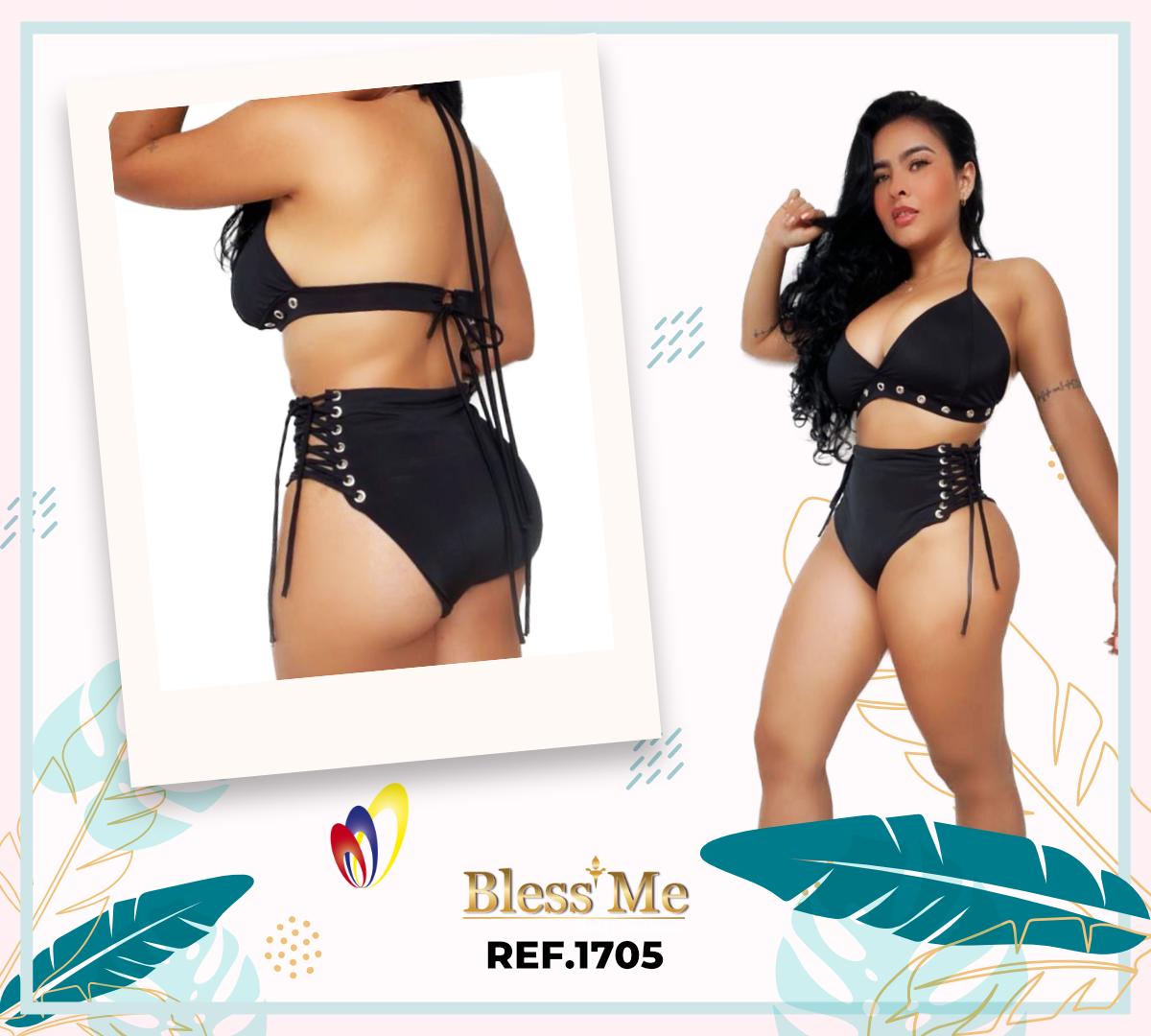 Ref. 030 -BM1705 Vestido de baño colombiano - Ropa Colombiana