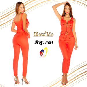 Ref. 058 -BM1551 Enterizo largo colombiano - Ropa Colombiana