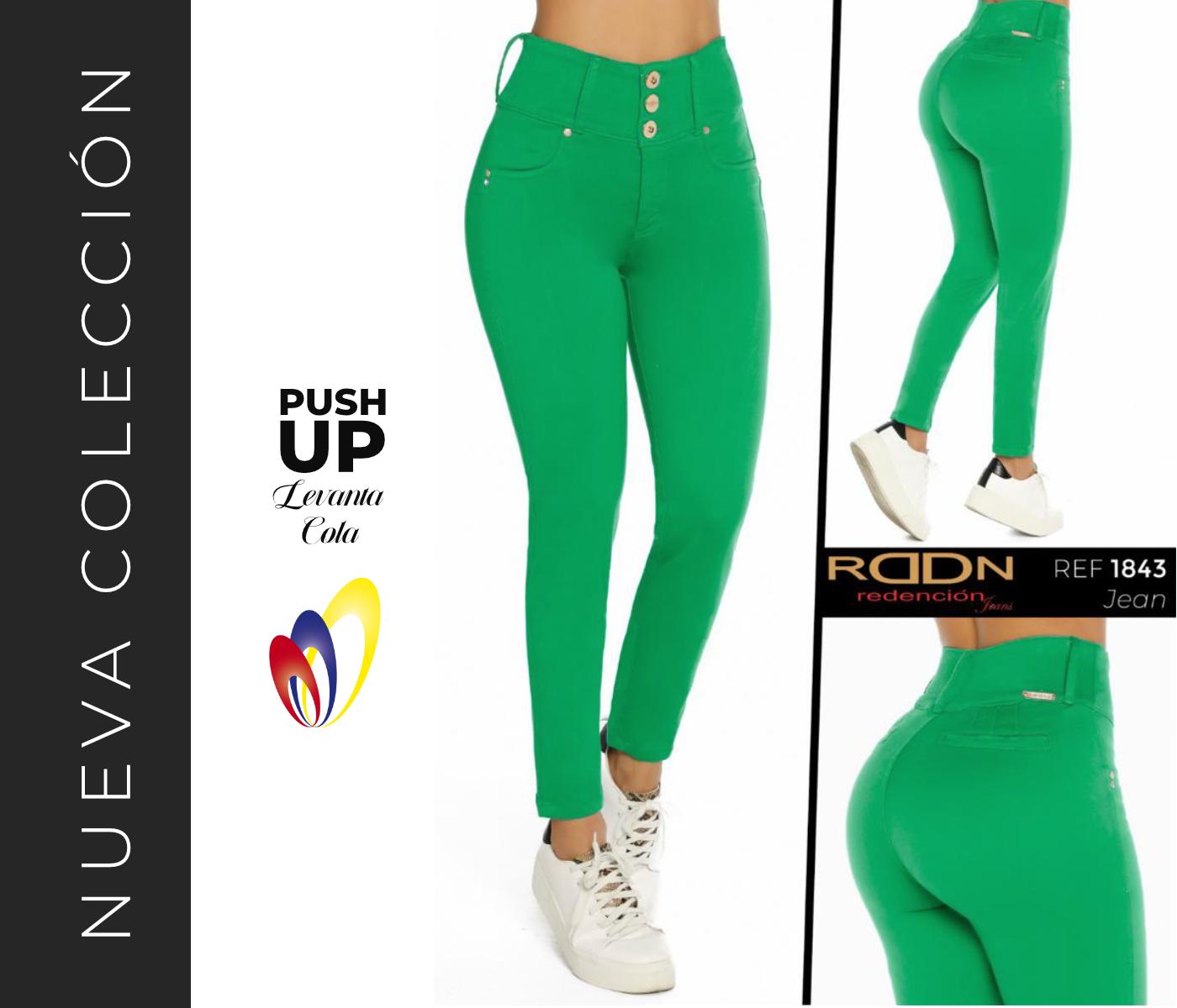 Ref. 074 -RD1843 Jean push up colombiano - Ropa Colombiana
