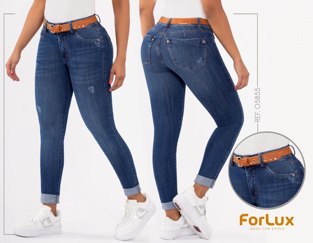 Ref. 052 -5855 Jean levantacola colombiano - Ropa Colombiana