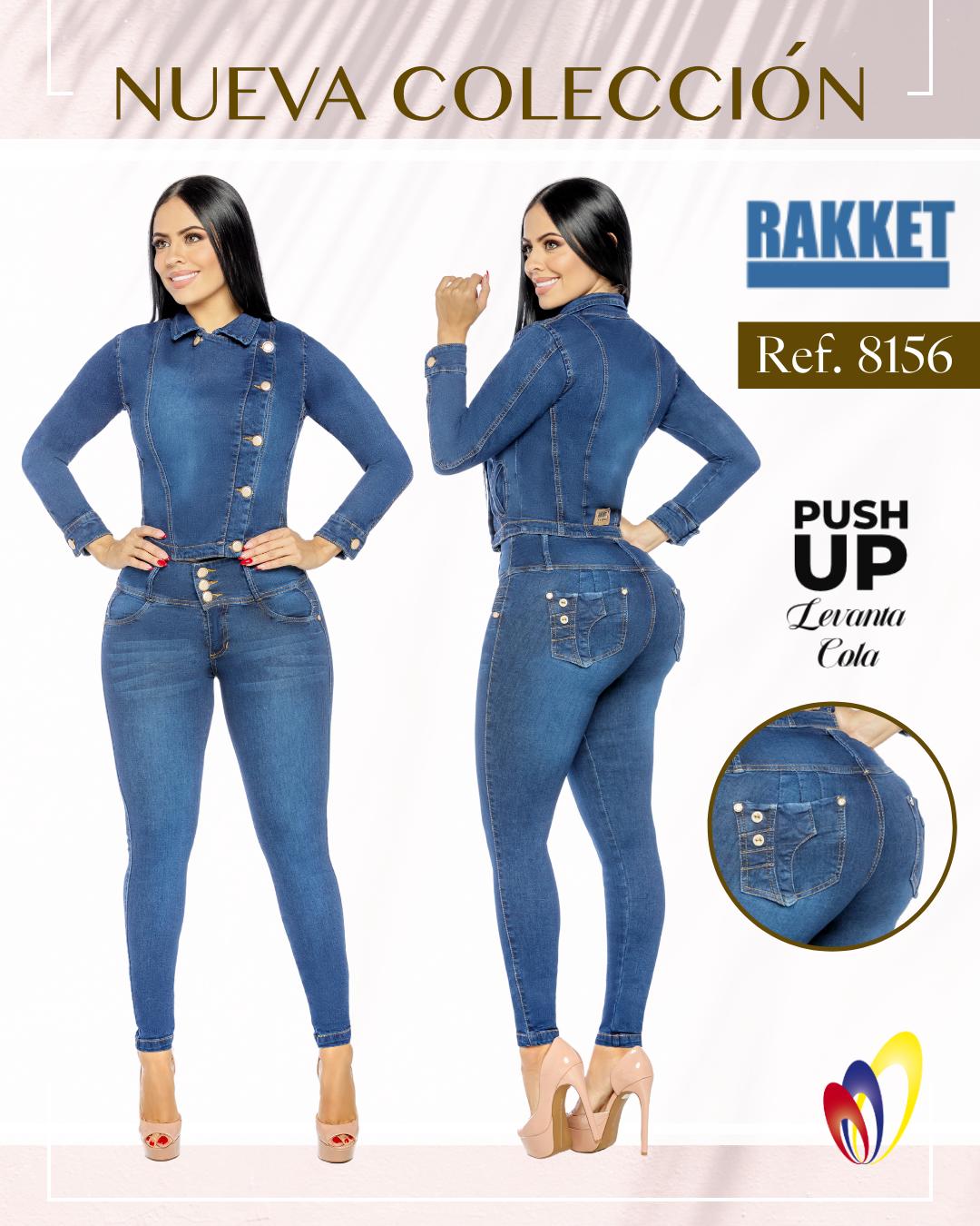 Ref. 006 -8156 Conjunto colombiano levantacola - Ropa Colombiana