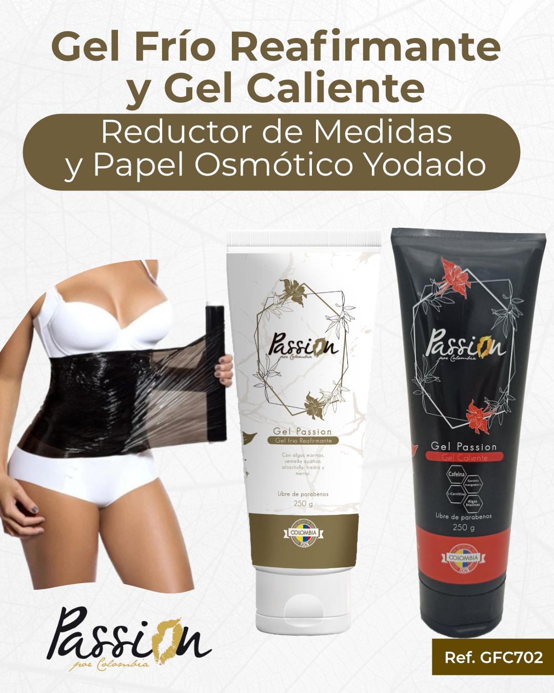 Ref. 030 -GFC702 Gel frio, Gel caliente y Rollo osmotico yodado - Ropa Colombiana