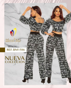 Ref. 058 -BM1586 Conjunto colombiano - Ropa Colombiana