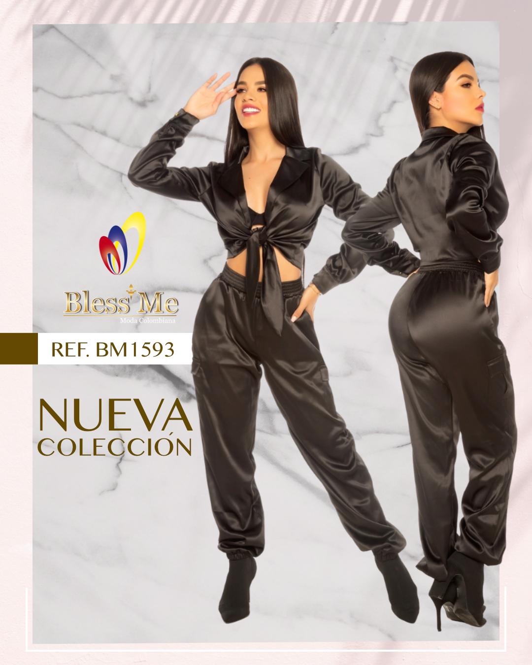 Ref. 058 -BM1593 Conjunto colombiano elegante - Ropa Colombiana