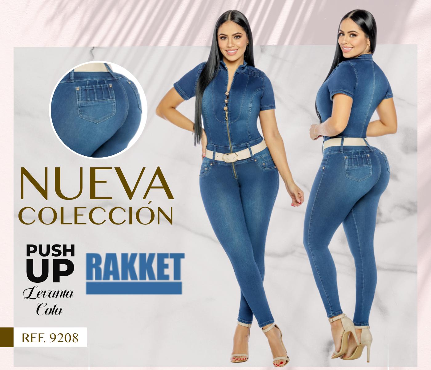 Ref. 006 -9208 Colombian jean jumpsuit