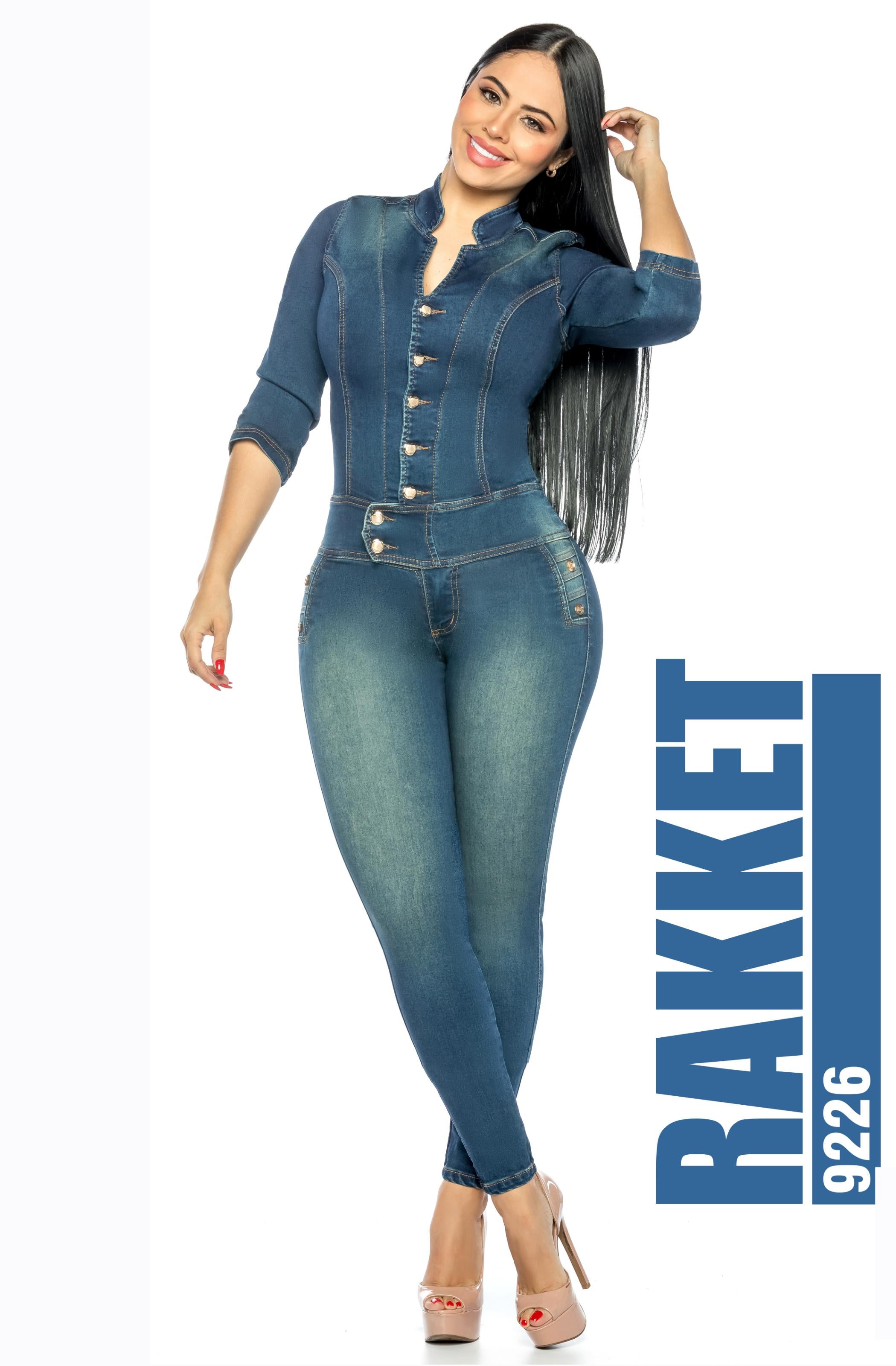 Ref. 006 -9226 Colombian Push Up Jumpsuit