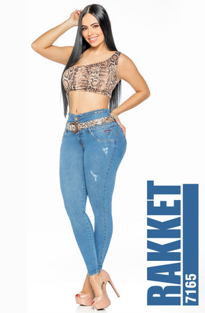 Ref. 006 -7165 Jeans Push Up Colombiano - Ropa Colombiana