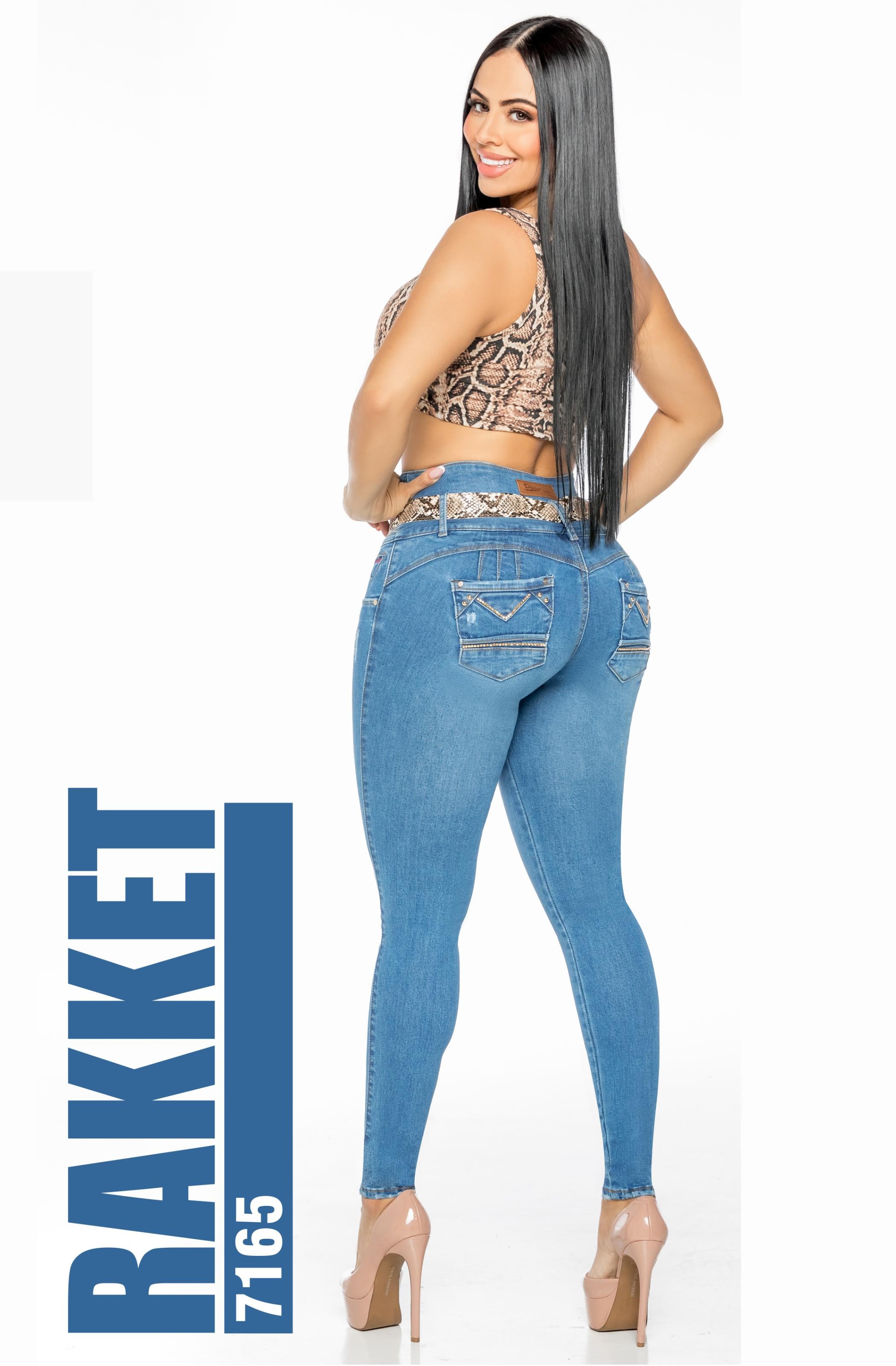 Ref. 006 -7165 Colombian Push Up Jeans