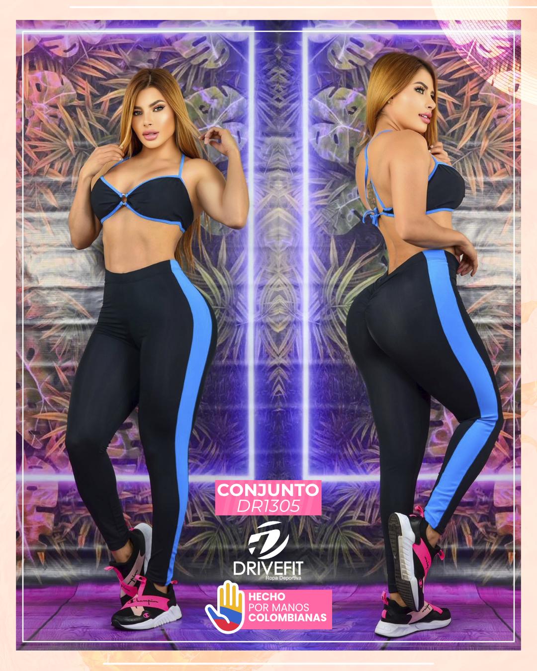 Ref. 097 -DR1305 Conjunto Deportivo Leggins - Ropa Colombiana