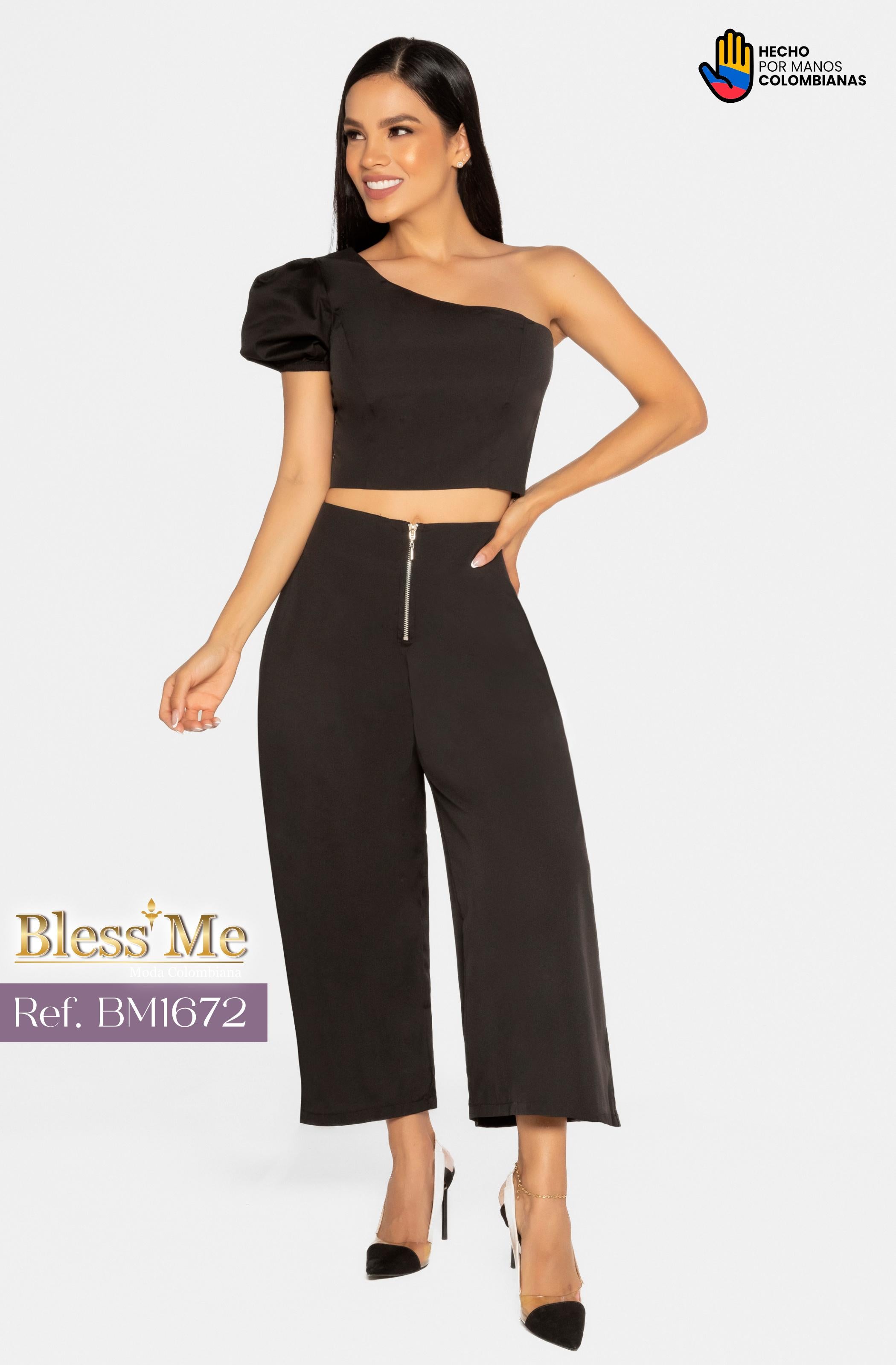 Ref. 058 -BM1672 Conjunto Largo Colombiano