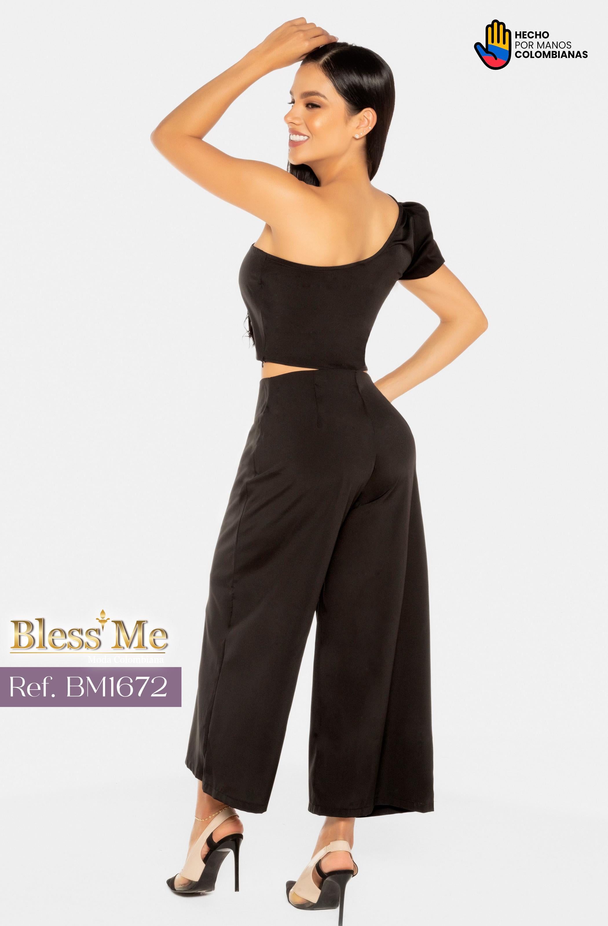 Ref. 058 -BM1672 Conjunto Largo Colombiano - Ropa Colombiana