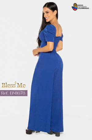 Ref. 058 -BM1678 Conjunto Largo Colombiano - Ropa Colombiana