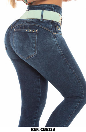 Ref. 041 -CB5138 Jean Push Up Colombiano - Ropa Colombiana