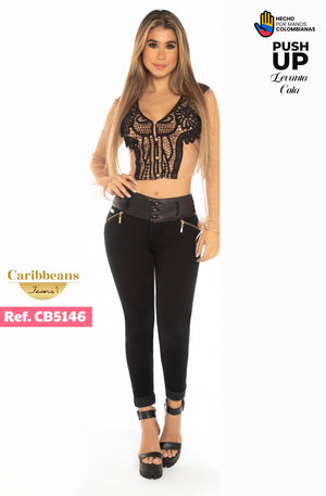 Ref. 041 -CB5146 Jean Push Up Colombiano - Ropa Colombiana
