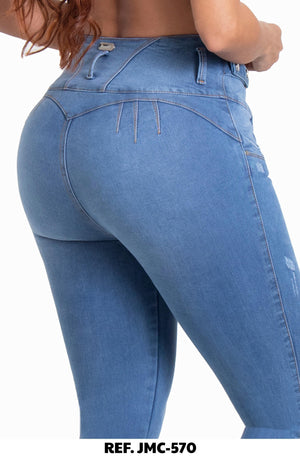 Ref. 037 -JMC570 Jean Push Up Colombiano - Ropa Colombiana